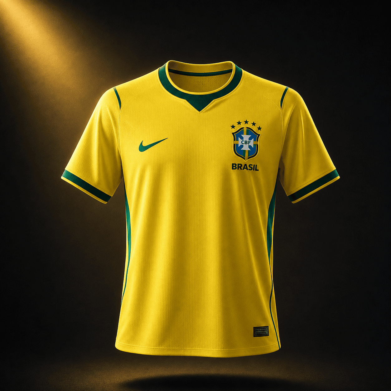 Camisa Amarela Masculina